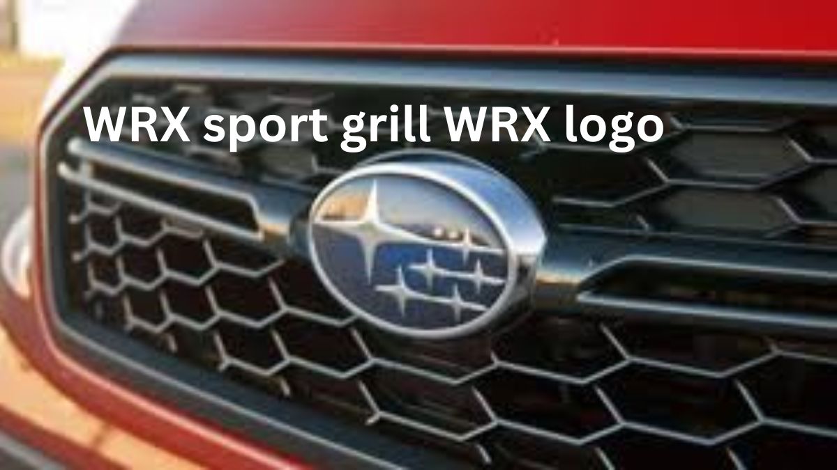 WRX sport grill WRX logo